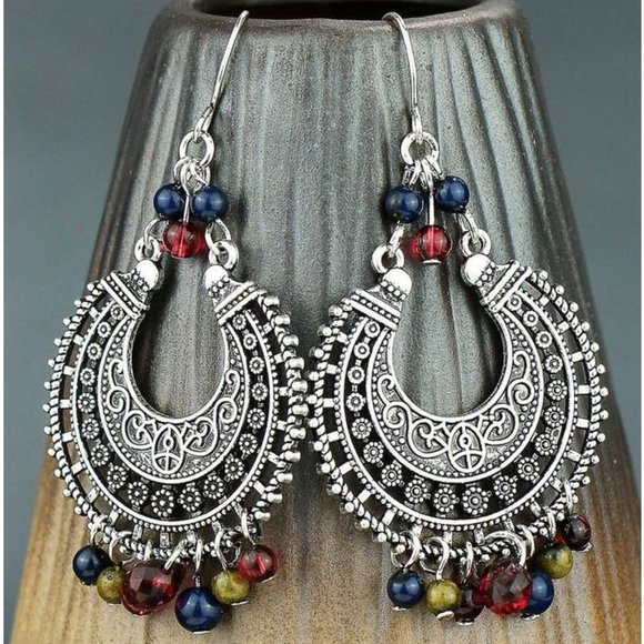 Jewelry - BUNDLE 2 for $16 Boho crystal tassel earri…